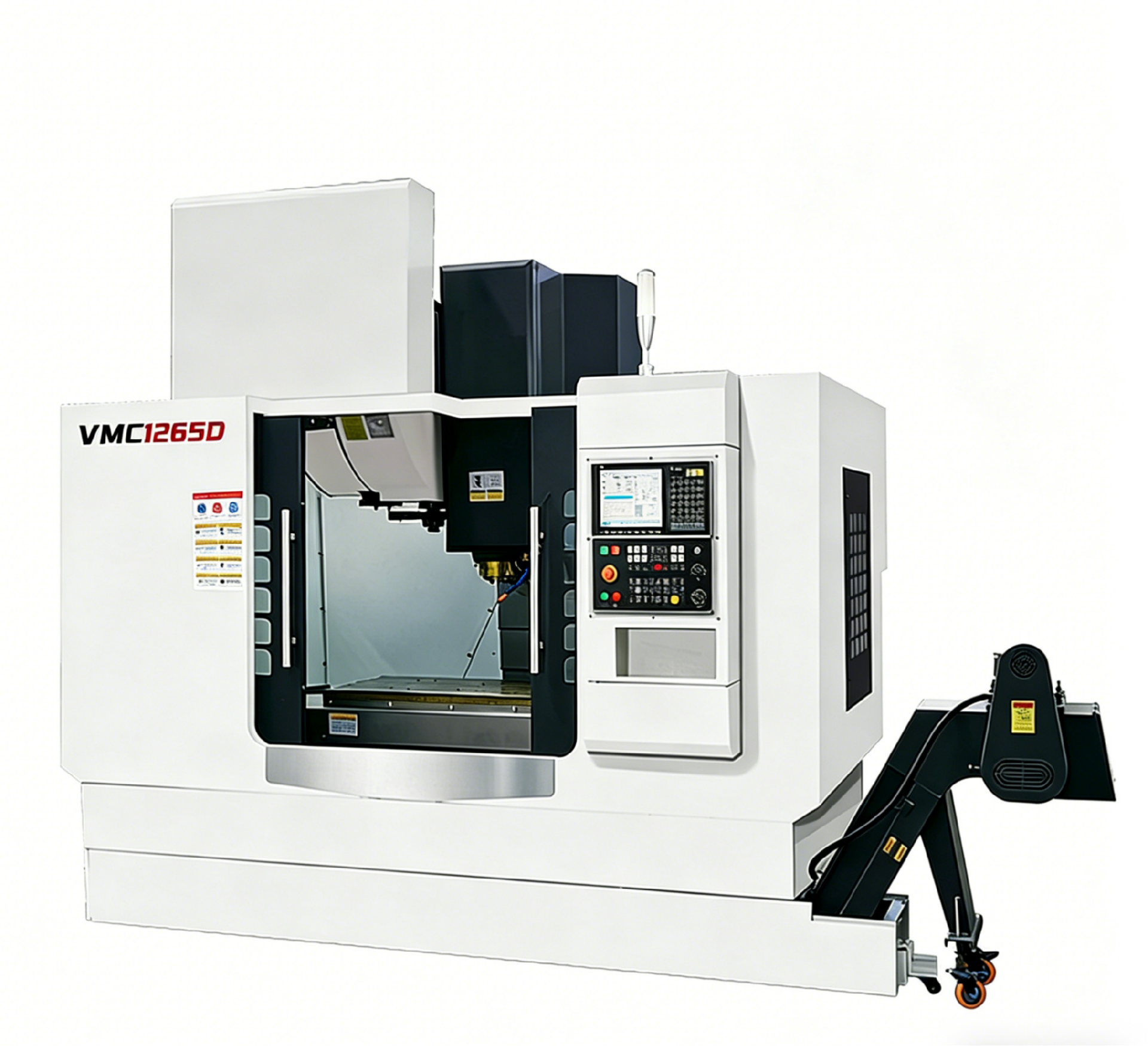1265D vertical machining center with 1200 x 600 mm table and BT40 spindle