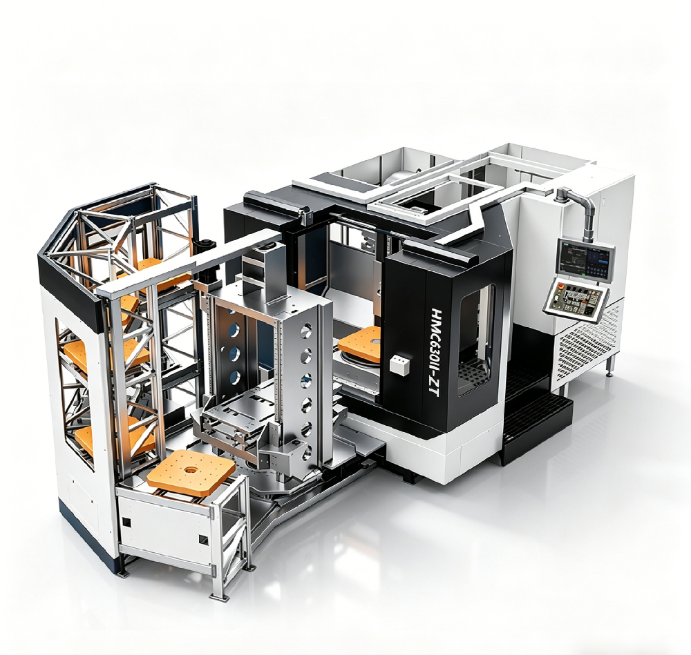 BONANZA horizontal machining center with automatic pallet changer