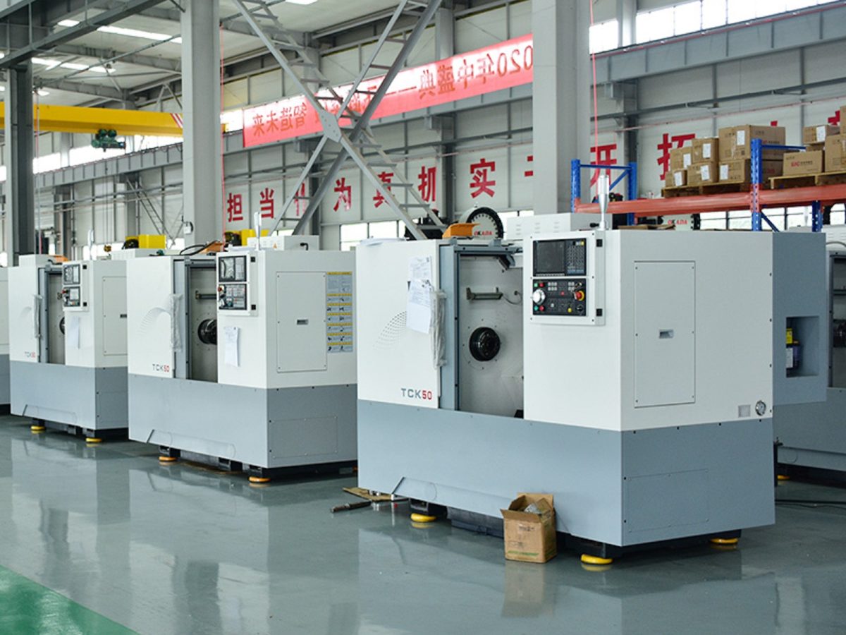 TCK50 CNC Slant Bed Lathe view 5