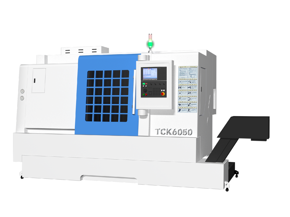 TCK6050 CNC Slant Bed Lathe view 2