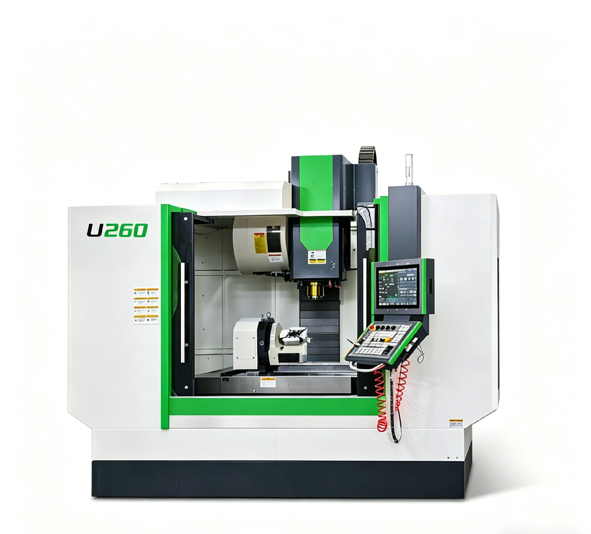 BONANZA U260 5-axis turning and milling machine with a dual direct-drive rotary table