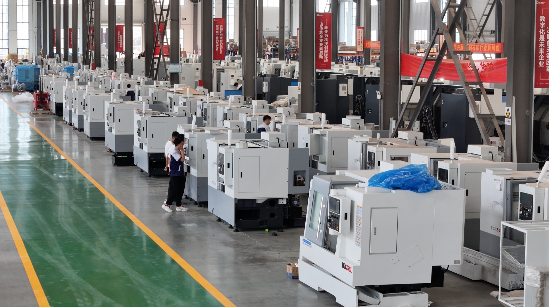 BONANZA CNC lathe workshop