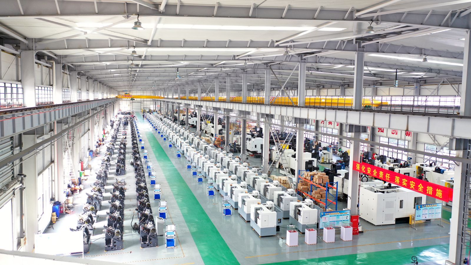 BONANZA CNC machine factory aerial view